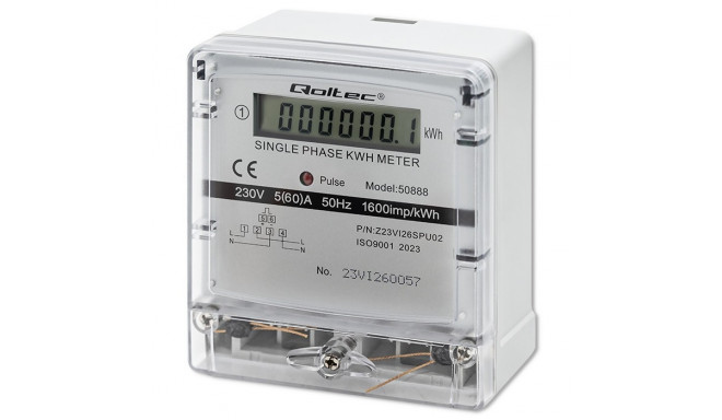 Ühefaasiline elektrooniline arvesti 230V LDC