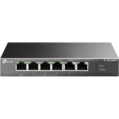 SG1006PP Switch 6GE (3PoE+ 1PoE++)