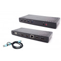 USB 3.0 / USB-C / Thunderbolt 2x HDMI + Power Delivery 85W docking station