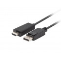 Cable DisplayPort (M) V1.1 -> HDMI (M) 1.8m black
