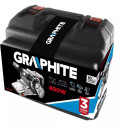 800W Graphite belt sander with 75 x 457 mm endless belt and carrying case