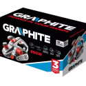 Electric Planer Graphite 850W, planing depth 3mm, planing width 82mm