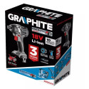Graphite Energy+ 18V Li-Ion brushless cordless impact driver without battery pack