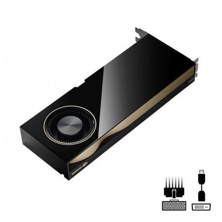 PNY VCNRTX6000ADA-PB NVIDIA RTX 6000 ADA 48GB GDDR6 4X DISPLAYPORT PCI EXPRESS 4.0 DUAL SLOT ATX - A