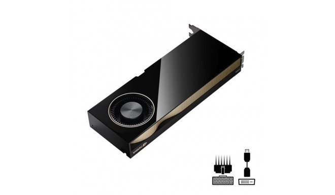 PNY VCNRTX6000ADA-PB NVIDIA RTX 6000 ADA 48GB GDDR6 4X DISPLAYPORT PCI EXPRESS 4.0 DUAL SLOT ATX - A