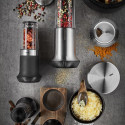 GEFU 35300 mortar/pestle Black, Stainless steel Granite, Stainless steel