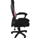 Topeshop FOTEL OSCAR CZ/RÓŻ office/computer chair Padded seat Meshed backrest