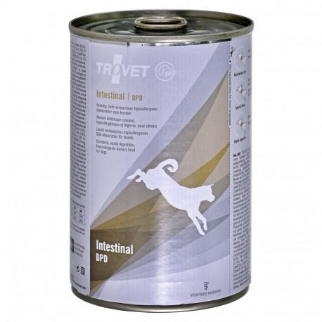 TROVET Intestinal DPD pardiga märg koeratoit 400 g
