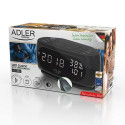 Adler AD 1186 alarm clock Digital alarm clock Black