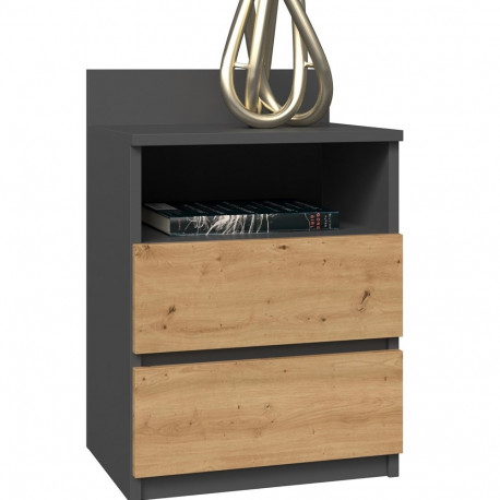 Topeshop M1 antratsiit/artisan öökapp 2 sahtliga tamm