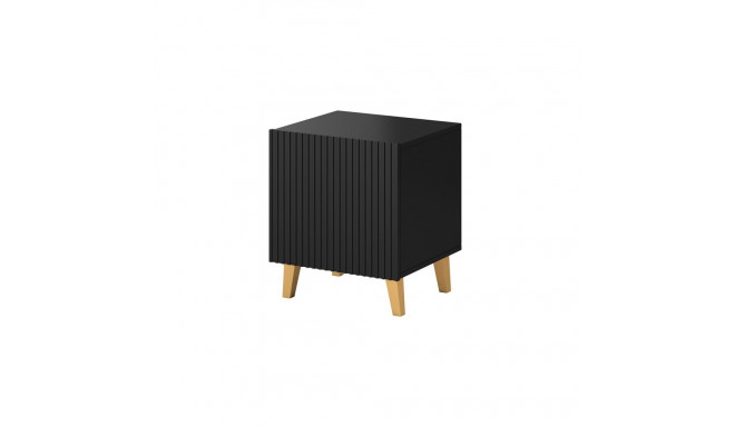 PAFOS bedside table 2 pcs. 45x40x51 cm matte black