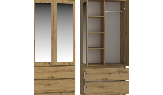 SS-90 peeglikapp - tamm artisan