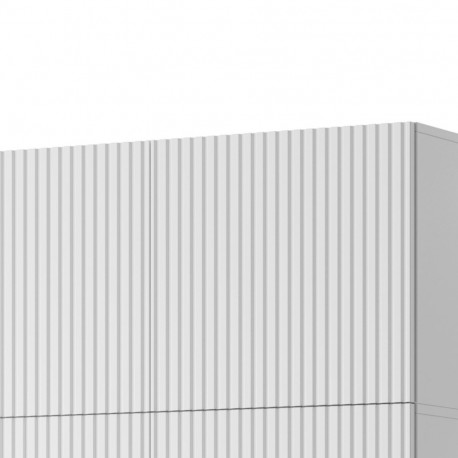 Wardrobe PAFOS 2D BASE 90x55.5x45 white matt