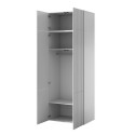 Wardrobe PAFOS 2D BASE 90x55.5x45 white matt