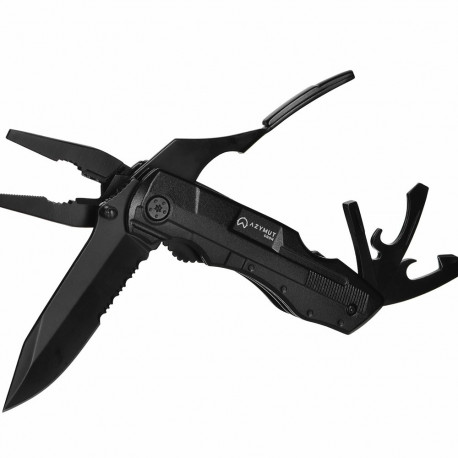 Multitool AZYMUT Gron – 11 tööriista + 9 otsikut + vutlar (H-P224052)