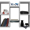 Wall-hung bookcase Bilbao 7.0 Wall Shelves White