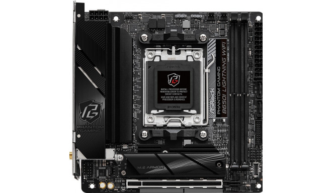 Asrock B650I LIGHTNING WIFI emaplaat