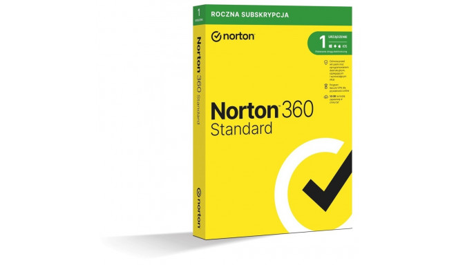 NortonLifeLock Norton 360 Standard 1 aasta(te)ks