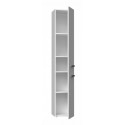 Bathroom cabinet NEL II 31x30x174 cm, matt white