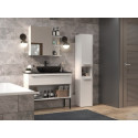 Bathroom cabinet NEL I 31x30x174 cm, matt white