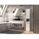 Bathroom cabinet NEL I 31x30x174 cm, matt white