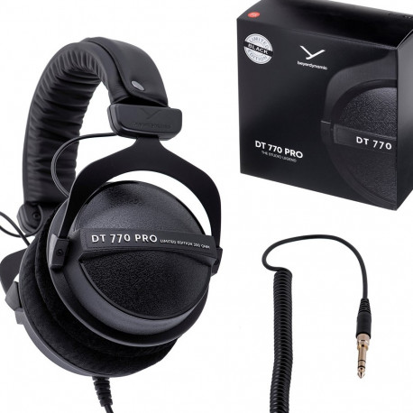 Beyerdynamic DT 770 PRO 250 OHM Black Limited Edition - closed studio headphones