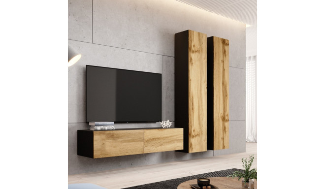 Cama elutoa kapikomplekt VIGO 9 must/wotan tamm