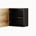 Cama living room cabinet set VIGO 22 black/wotan oak Cama living room cabinet set VIGO 22 black/wotan oak