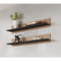 SOHO 8 set (RTV180 cabinet + S6 + shelves) Oak lefkas