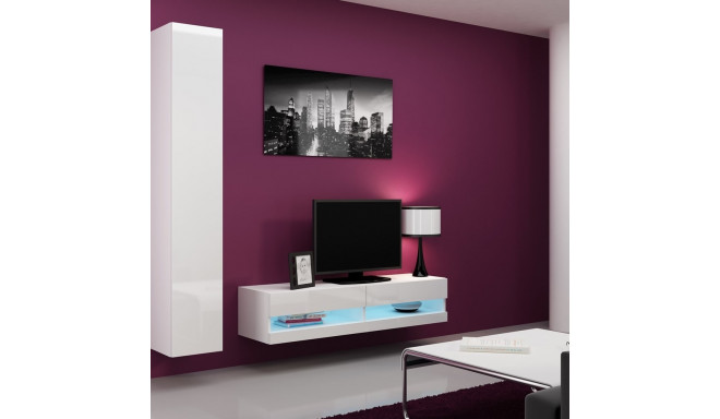 Cama elutoa kapikomplekt VIGO NEW 13 valge/valge läikiv