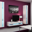 Cama Living room cabinet set VIGO NEW 12 white/white gloss