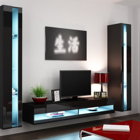 Cama elutoa kapi komplekt VIGO NEW 3 must/must läikiv