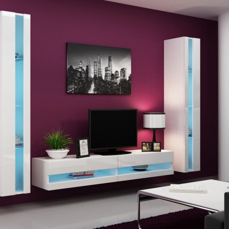 Cama elutoa kapikomplekt VIGO NEW 3 valge/valge läikiv