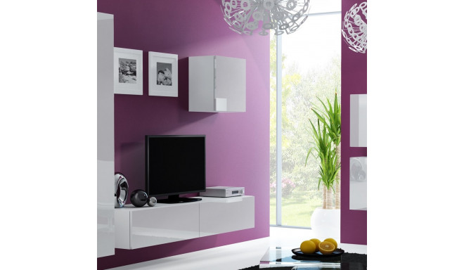 Cama Living room cabinet set VIGO 24 white/white gloss