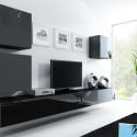 Cama Living room cabinet set VIGO 22 black/black gloss