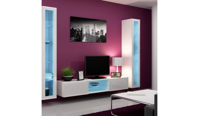Cama Living room cabinet set VIGO 20 white/white gloss