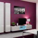 Cama Living room cabinet set VIGO 19 white/white gloss