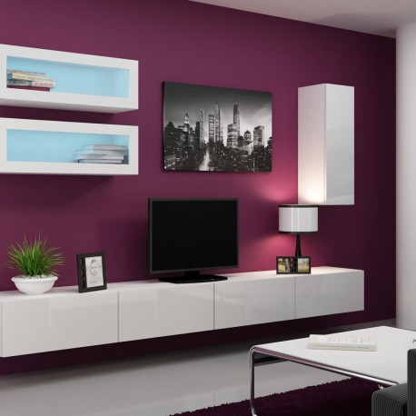 Cama elutoa kapikomplekt VIGO 11 valge/valge läikiv