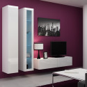 Cama Living room cabinet set VIGO 10 white/white gloss