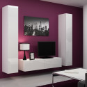 Cama Living room cabinet set VIGO 9 white/white gloss