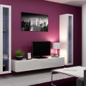 Cama Living room cabinet set VIGO 5 white/white gloss Cama Living room cabinet set VIGO 5 white/white gloss
