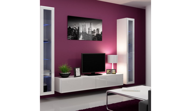 Cama elutoa kapikomplekt VIGO 5 valge/valge läikiv