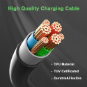 Qoltec 52473 EV Cable Type 2 for car charging | 400V | 11kW | 16A | 5m