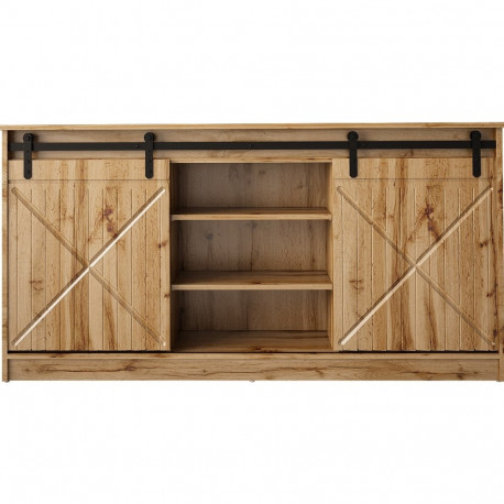 Chest of drawers 160x80x35 GRANERO oak wotan