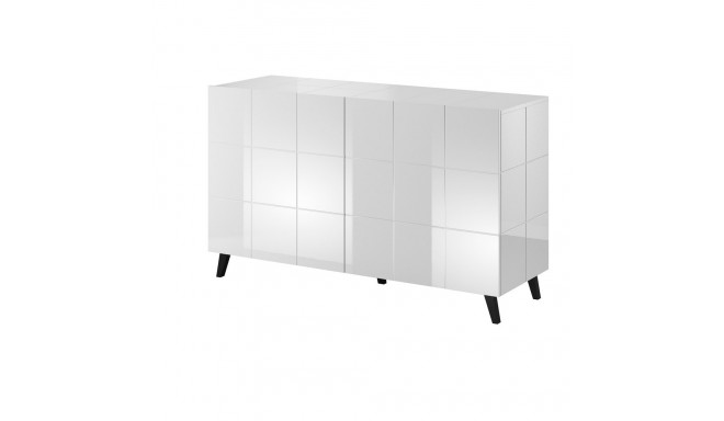 Cama 2D REJA valge läikiv kummut