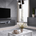 Cama sideboard 2D REJA graphite grey gloss/graphite grey gloss