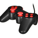 Esperanza EGG102R Gaming Controller Black, Red USB 2.0 Gamepad Analogue / Digital PC