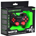 Esperanza EGG102R Gaming Controller Black, Red USB 2.0 Gamepad Analogue / Digital PC