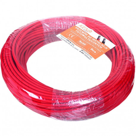 Keno Energy päikesekaabel 4 mm² punane, 50m