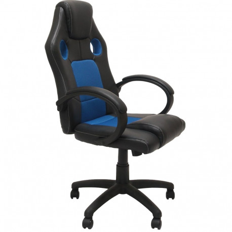 Topeshop FOTEL ENZO NIEB-CZAR office/computer chair Padded seat Padded backrest